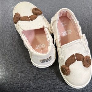 Tom’s Star Wars Kids Sneakers - White and Brown Toddler US Size 7 NWOT